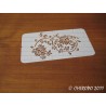 Pochoir Fleur orientale 2 (0144)
