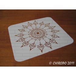 Pochoir mandala 3 (0472-F3) 