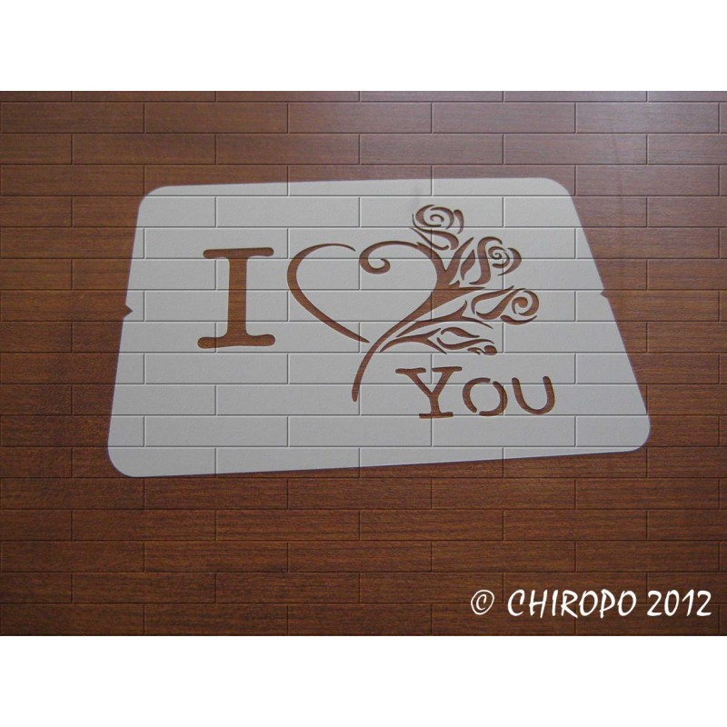 Pochoir I Love You (06891)