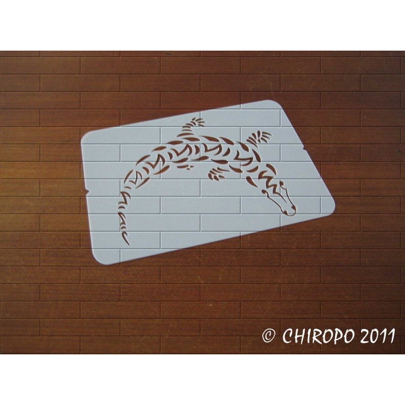 Pochoir Crocodile Fun (06701)