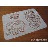 Pochoir Mini Décoration Orientale (03981)