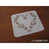 Pochoir Mini coeur 2 - Baroque (06551)