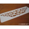 Pochoir Frise Damas (0619-F14) - 14x42 cm