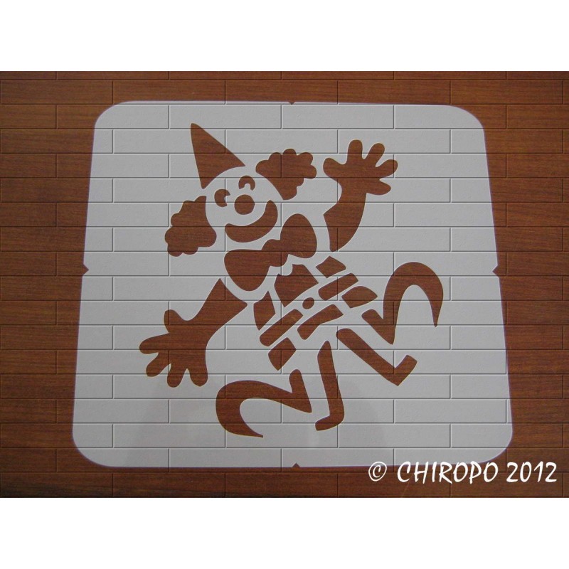 Pochoir Clown (07770) Pochoir Clown (07770)