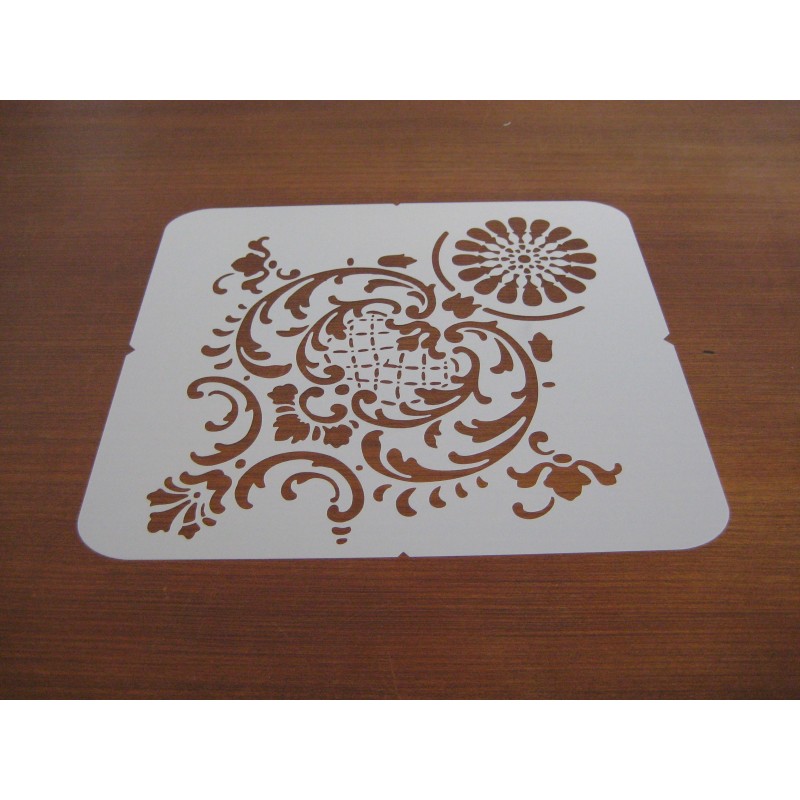 Pochoir Déco Angle Baroque (07250) Pochoir Déco Angle Baroque (07250)