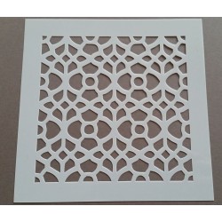 Pochoir carreau de ciment 1 - 15x15 cm -