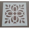 Pochoir carreau de ciment 1 - 15x15 cm -