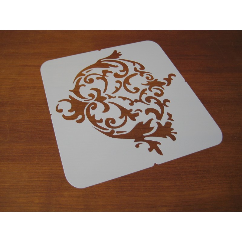 Pochoir Déco Baroque (05190) Pochoir Déco Baroque (05190)