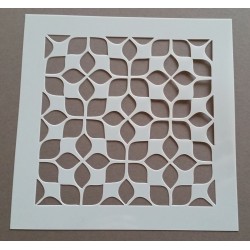 Pochoir carreau de ciment 1 - 15x15 cm -