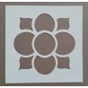Pochoir carreau de ciment 1 - 15x15 cm -