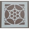 Pochoir carreau de ciment 1 - 15x15 cm -