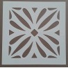 Pochoir carreau de ciment 1 - 15x15 cm -