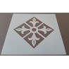 Pochoir carreau de ciment 16 - 15x15 cm