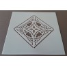 Pochoir carreau de ciment 1 - 15x15 cm -