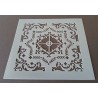 Pochoir carreau de ciment 1 - 15x15 cm -