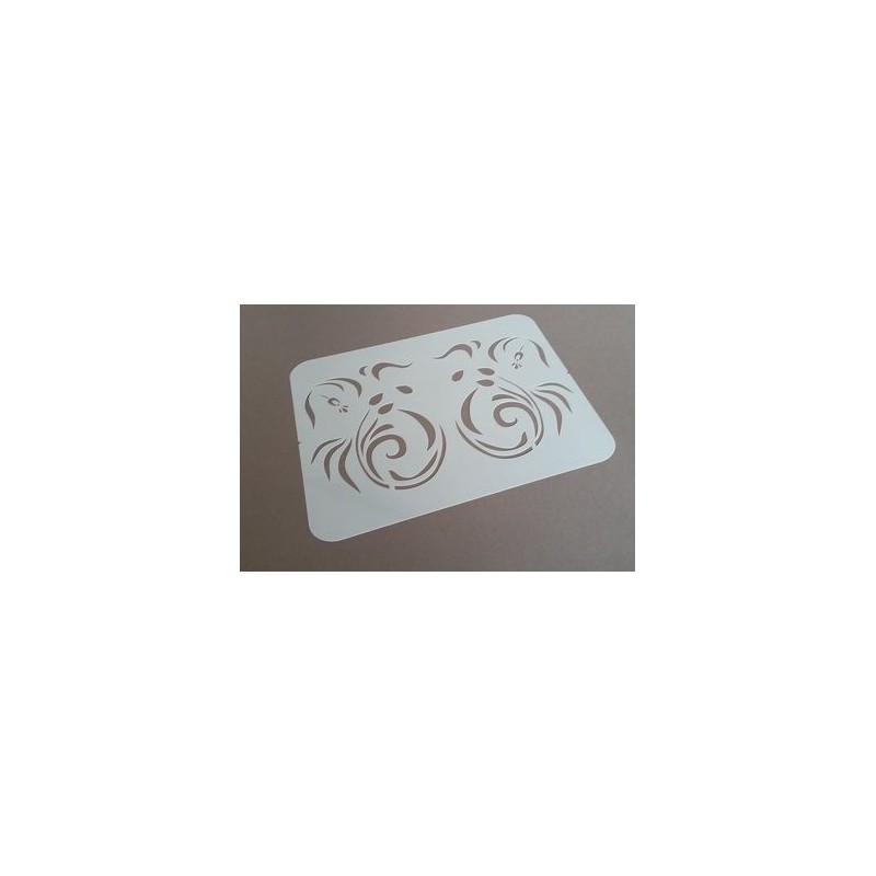 Grand pochoir motifs Aztèque - 48x48 cm