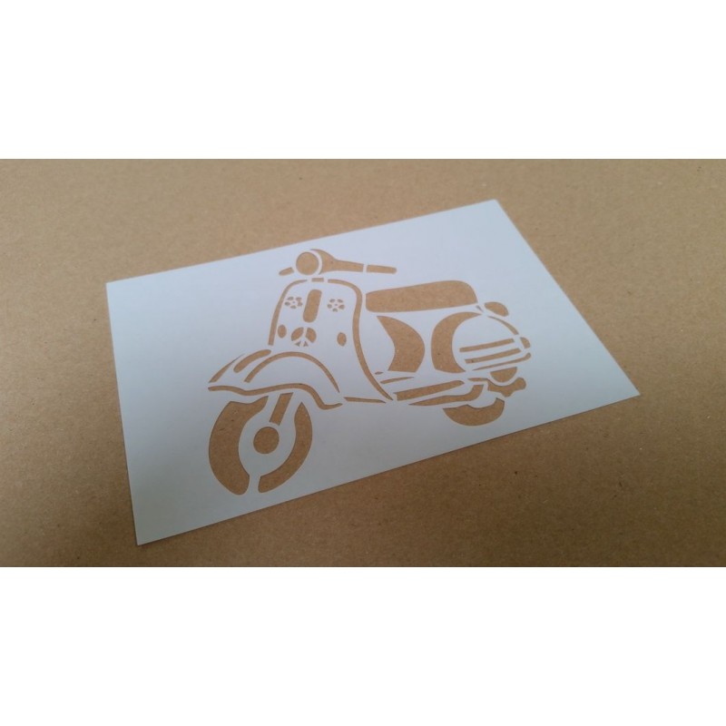 Pochoir Scooter