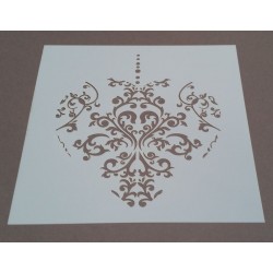 Pochoir Mariage Coeur 1