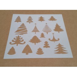 Pochoir decorations de noel 3