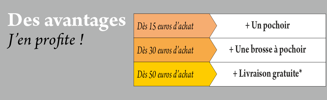 Avantages et code promo
